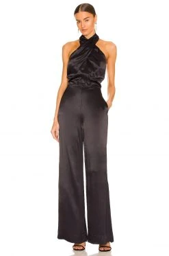 L'Academie Onelle Jumpsuit In Black