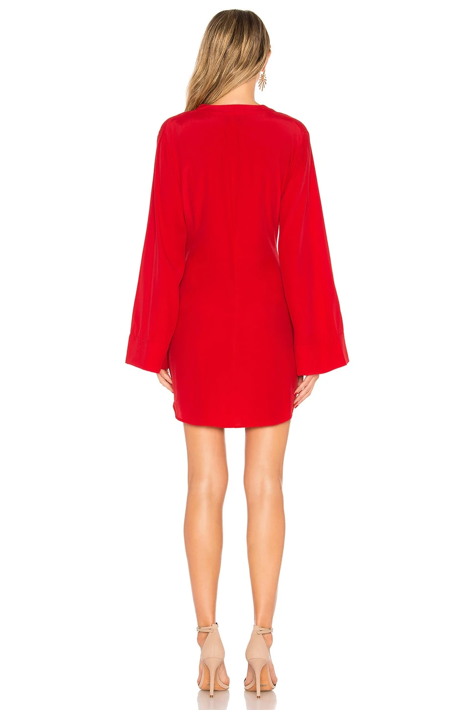 The Janeiro Mini Dress in Red L'Academie The Janeiro Mini Dress In Red -L'Academie Sales 2024 LCDE WD129 V3