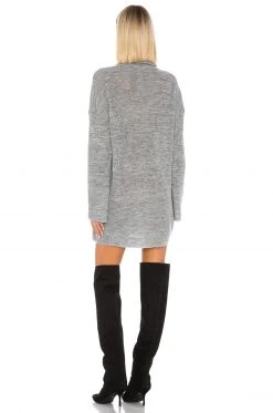 L'Academie Sable Sweater Dress In Grey -L'Academie Sales 2024 LCDE WD347 V3