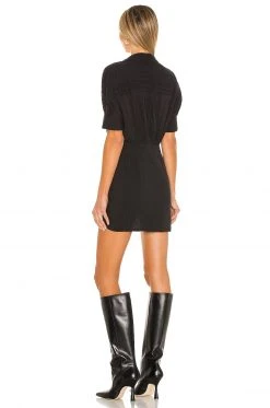 L'Academie The Court Mini Dress In Black -L'Academie Sales 2024 LCDE WD475 V3