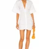 L'Academie Melissa Mini Dress In White