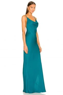 L'Academie Olena Dress In Turquoise -L'Academie Sales 2024 LCDE WD593 V3