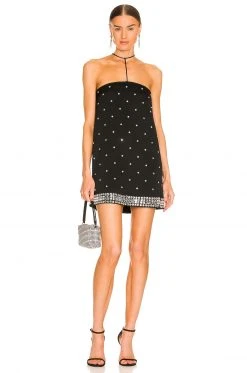 L'Academie Nolor Mini Dress In Black