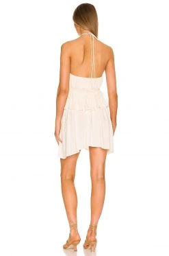 L'Academie Delphi Mini Dress In Bone White 5 L'Academie Delphi Mini Dress In Bone White -L'Academie Sales 2024 LCDE WD604 V3