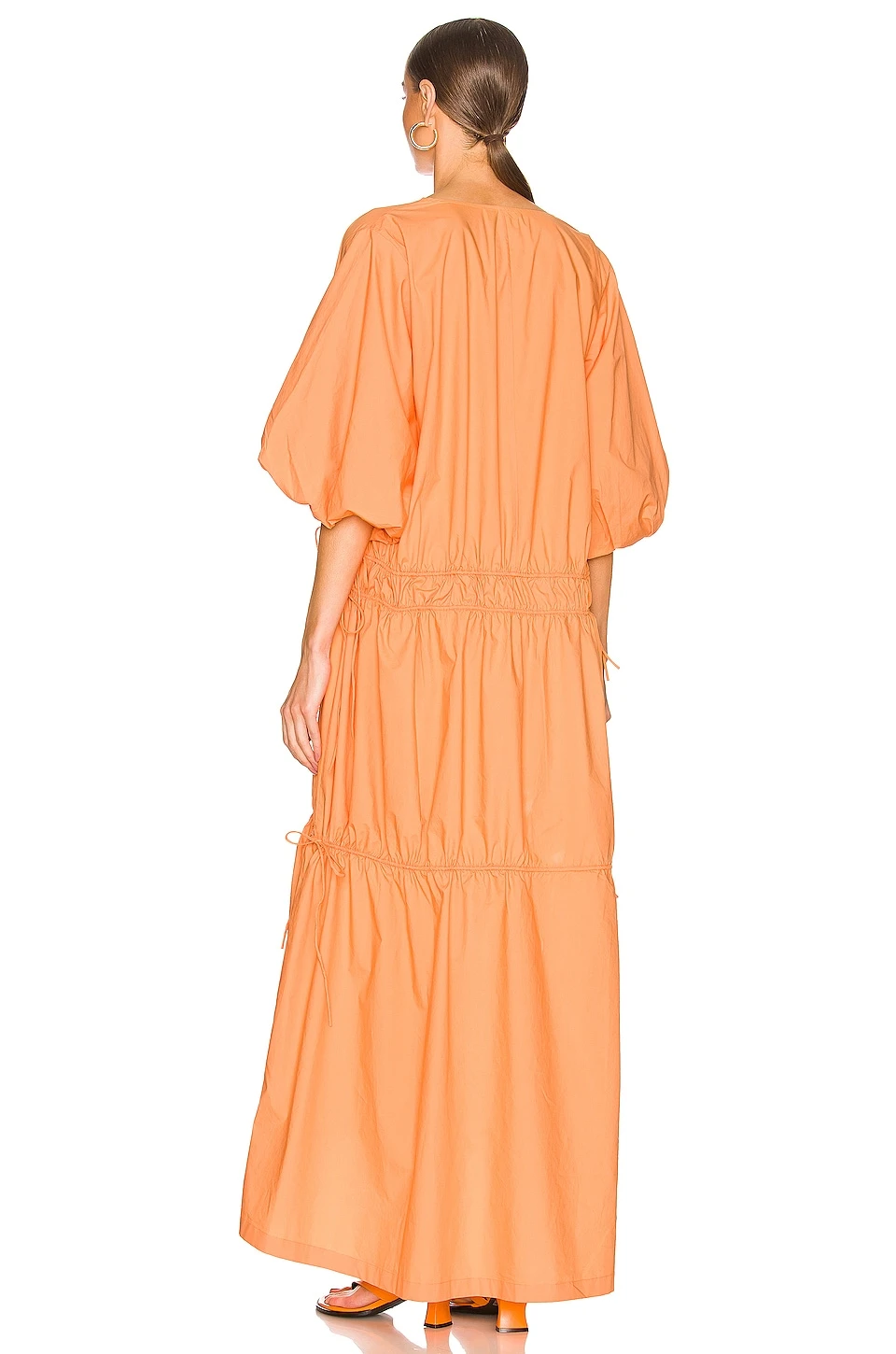 L'Academie Yona Maxi Dress In Orange 3 L'Academie Yona Maxi Dress In Orange - Image 3