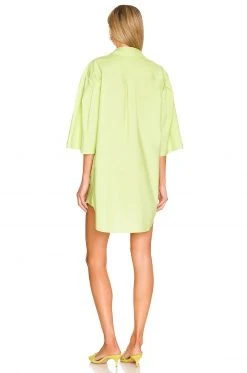 L'Academie Willacy Mini Dress In Lime Green 2 L'Academie Willacy Mini Dress In Lime Green -L'Academie Sales 2024 LCDE WD612 V3