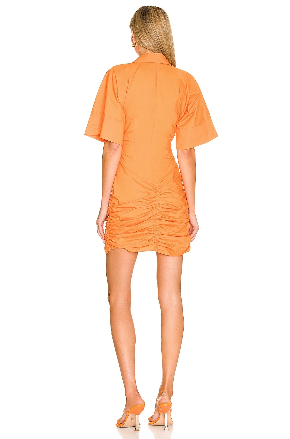 L'Academie Melissa Mini Dress In Orange 3 L'Academie Melissa Mini Dress In Orange - Image 3