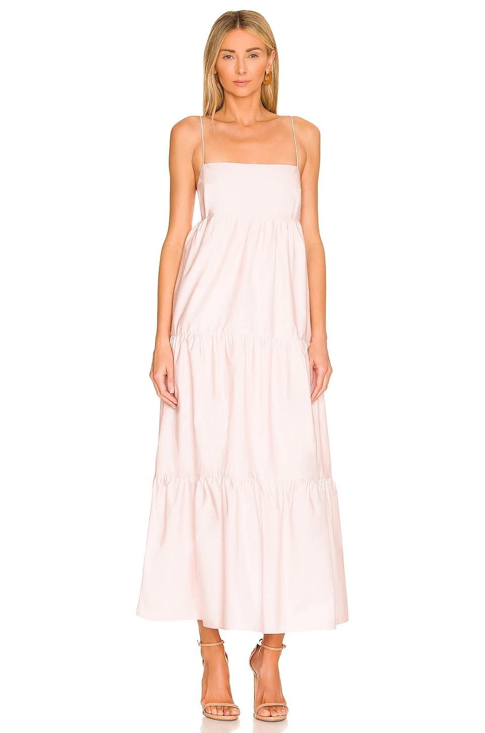 The Kiyama Maxi Dress in Petal Pink L'Academie The Kiyama Maxi Dress In Petal Pink -L'Academie Sales 2024 LCDE WD621 V1