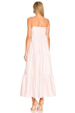 L'Academie The Kiyama Maxi Dress In Petal Pink 2 L'Academie The Kiyama Maxi Dress In Petal Pink -L'Academie Sales 2024 LCDE WD621 V3
