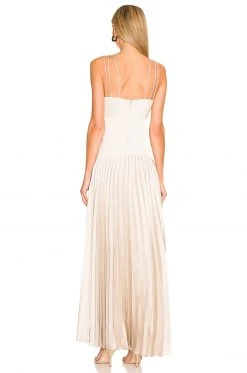 L'Academie Caris Maxi Dress In Nude 5 L'Academie Caris Maxi Dress In Nude -L'Academie Sales 2024 LCDE WD622 V3