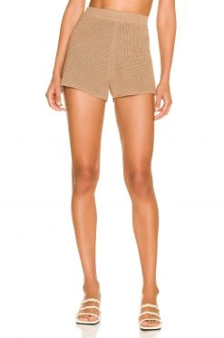 L'Academie Maja Shorts In Tan
