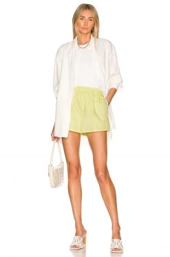 L'Academie The Sabrina Short In Cornsilk -L'Academie Sales 2024 LCDE WF103 V4