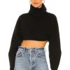 L'Academie Maven Crop In Black