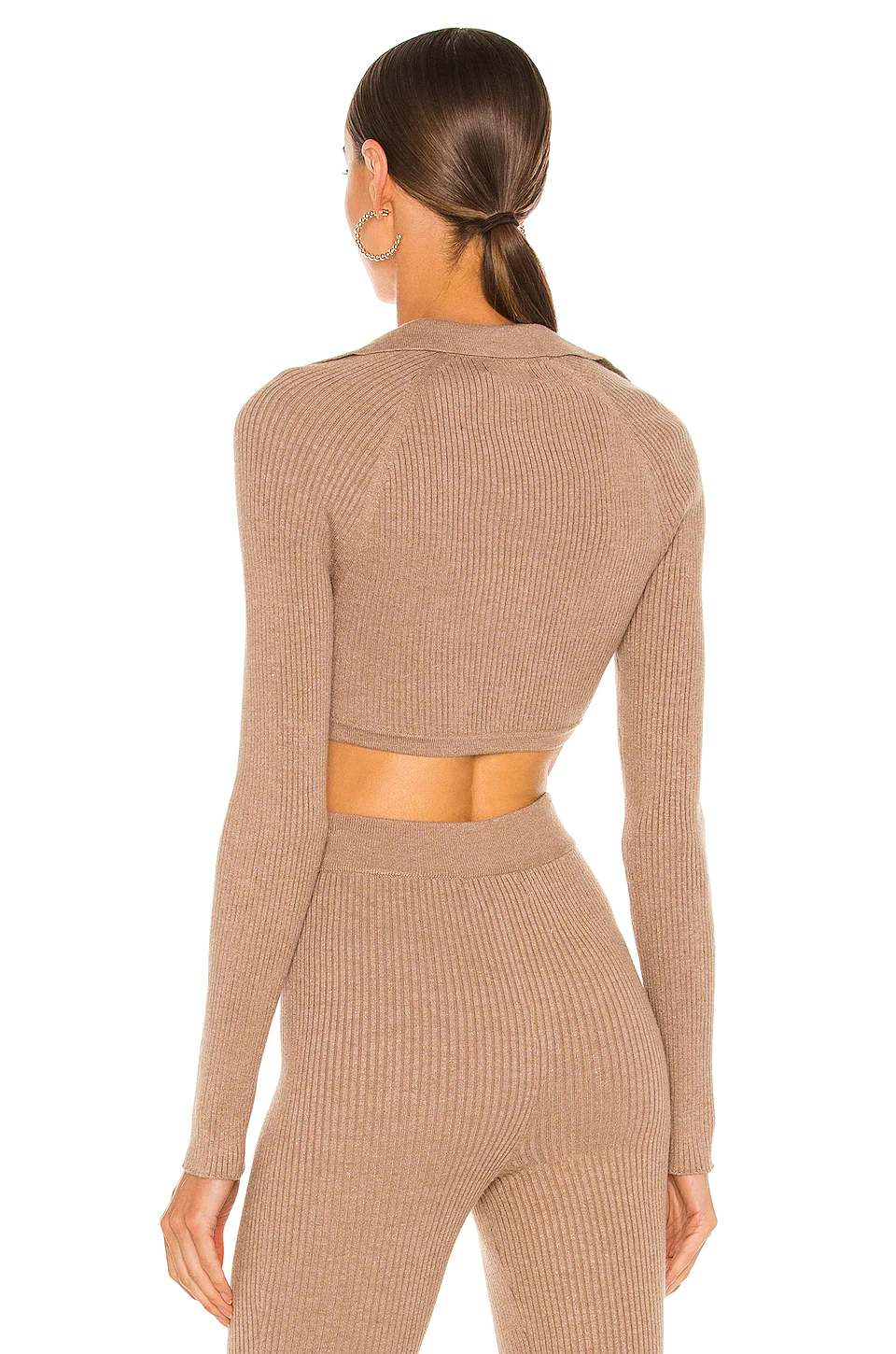 L'Academie Mattia Sweater In Deep Taupe 3 L'Academie Mattia Sweater In Deep Taupe - Image 3