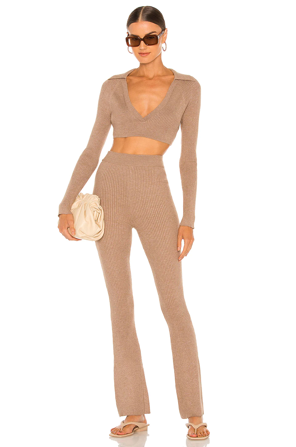 L'Academie Mattia Sweater In Deep Taupe 4 L'Academie Mattia Sweater In Deep Taupe - Image 4