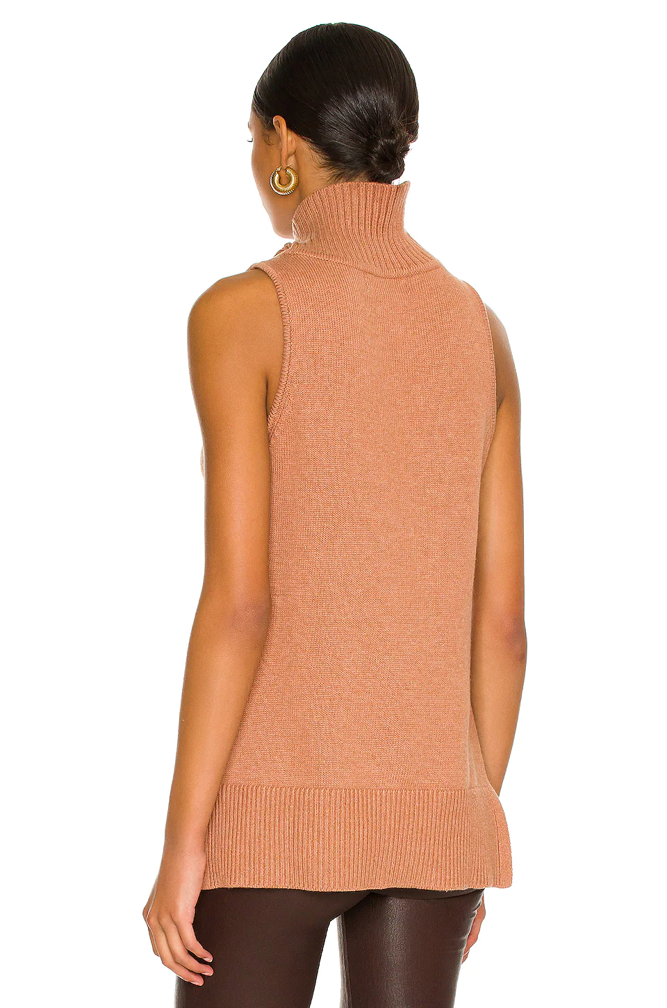 L'Academie Jez Turtleneck Pullover In Amber 3 L'Academie Jez Turtleneck Pullover In Amber - Image 3