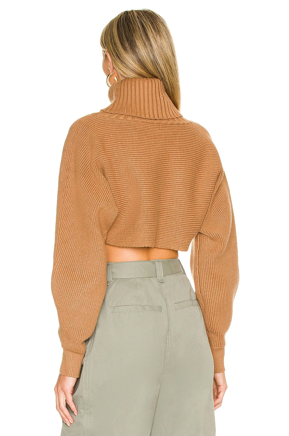 L'Academie Maven Crop In Camel 3 L'Academie Maven Crop In Camel - Image 3