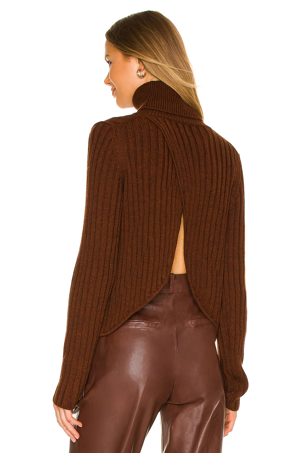 L'Academie Jasper Turtleneck In Brown