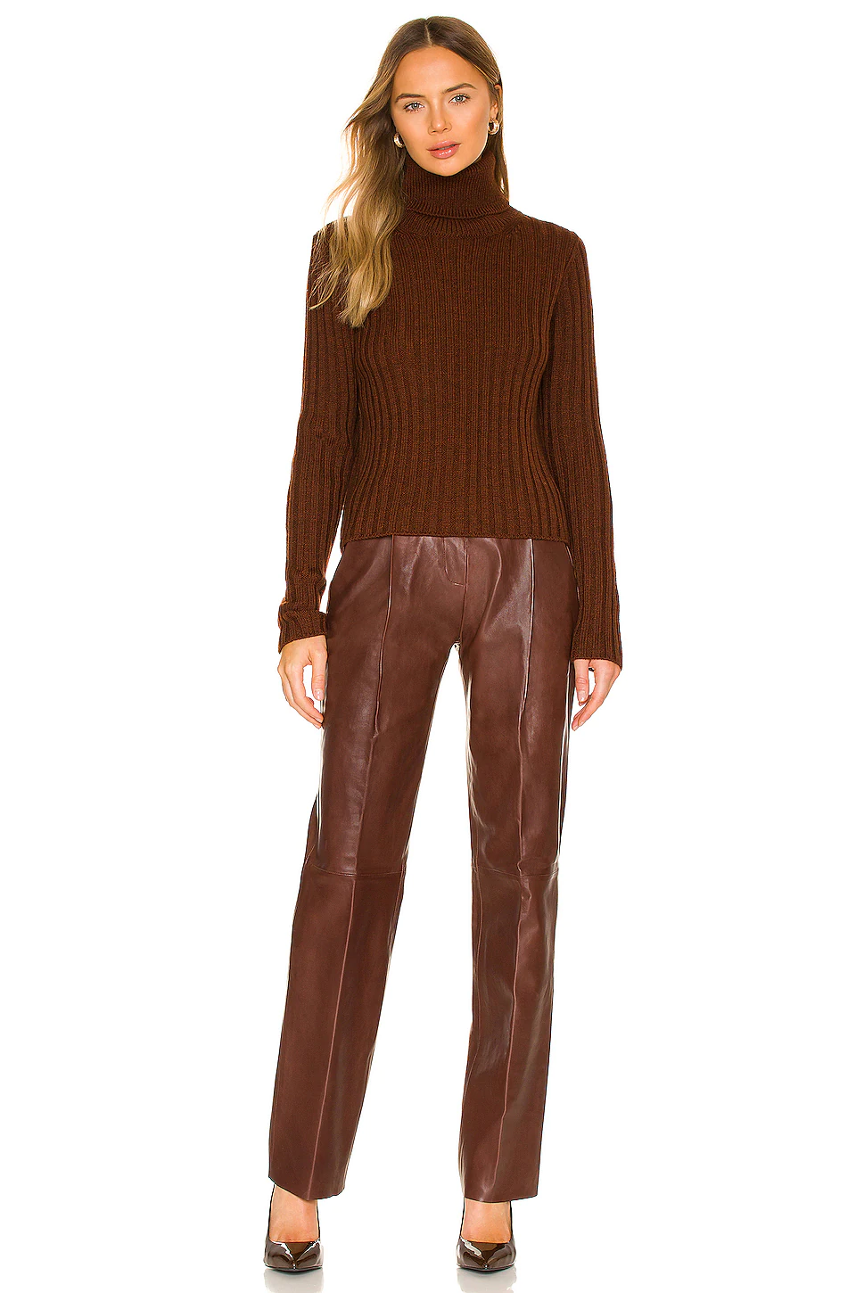 L'Academie Jasper Turtleneck In Brown 5 L'Academie Jasper Turtleneck In Brown - Image 5
