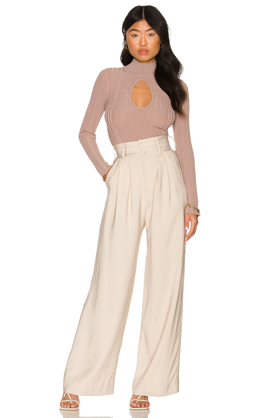 L'Academie Delphi Turtleneck In Ash 4 L'Academie Delphi Turtleneck In Ash - Image 4