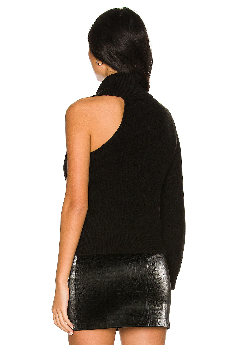 L'Academie Carsyn Turtleneck Sweater In Black 3 L'Academie Carsyn Turtleneck Sweater In Black - Image 3