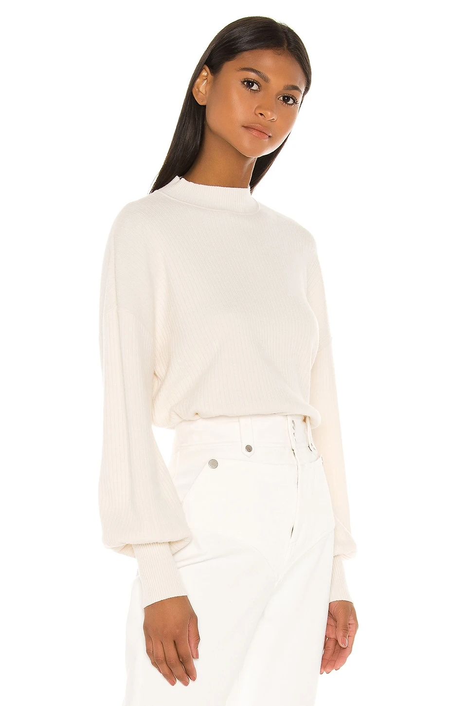 Lumi Sweater in Cream L'Academie Lumi Sweater In Cream -L'Academie Sales 2024 LCDE WK70 V2
