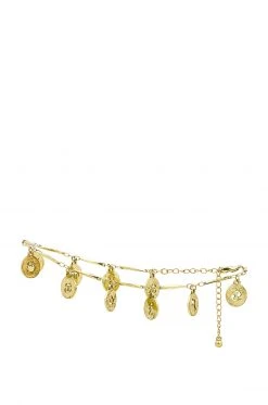 L'Academie Charm Anklet In Gold
