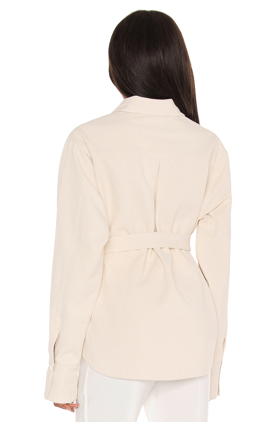 The Lucie Shacket in Beige L'Academie The Lucie Shacket In Beige -L'Academie Sales 2024 LCDE WO115 V3
