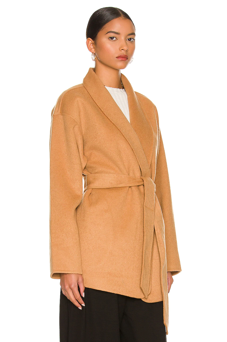 L'Academie The Allyson Coat In Brown 3 L'Academie The Allyson Coat In Brown - Image 3