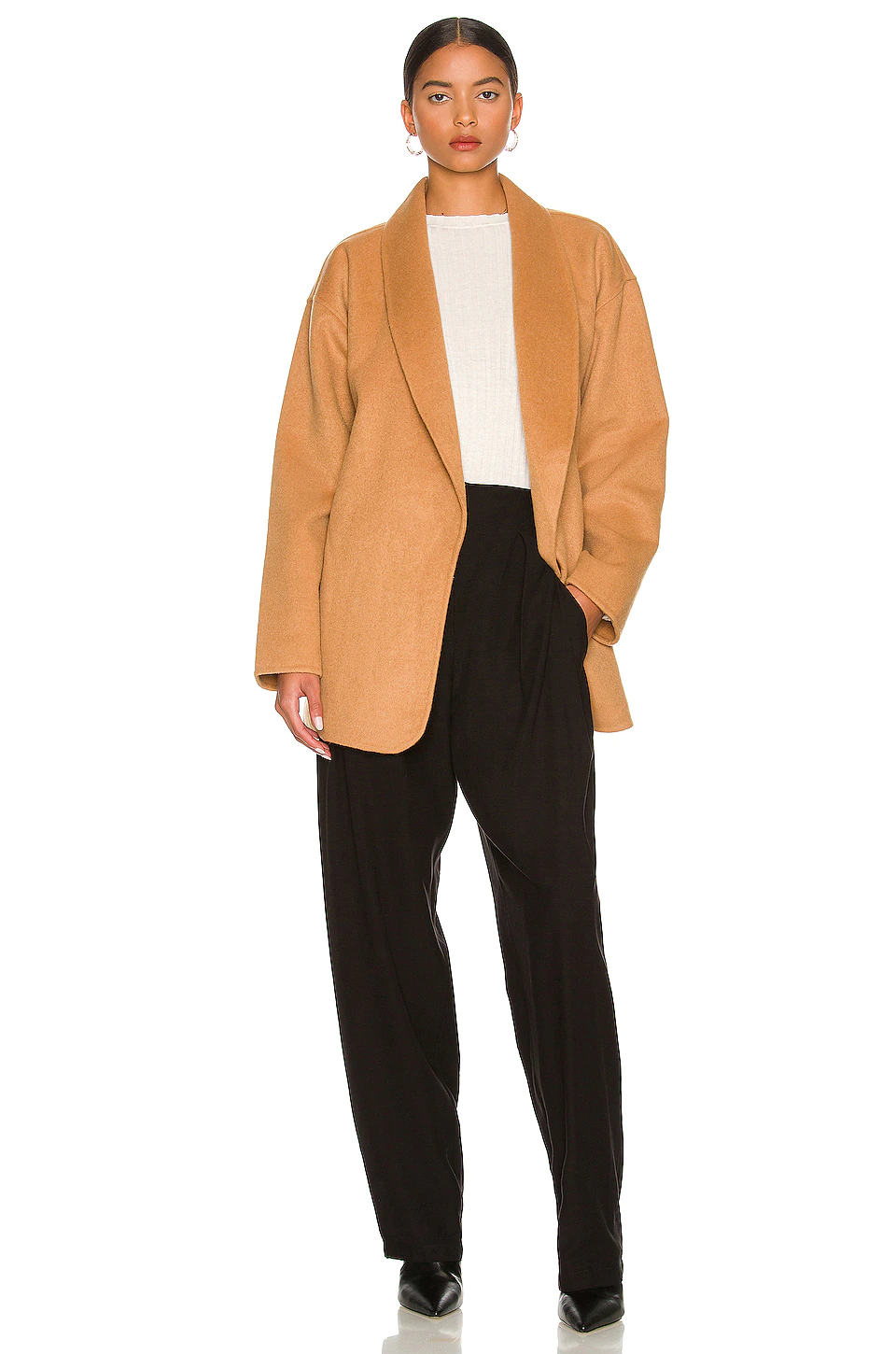 L'Academie The Allyson Coat In Brown 5 L'Academie The Allyson Coat In Brown - Image 5