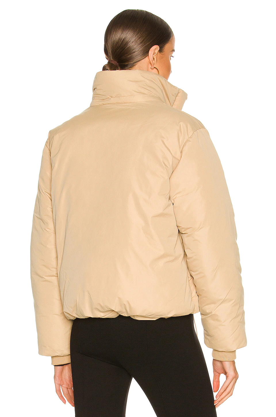 Braxton Puffer Jacket in Khaki L'Academie Braxton Puffer Jacket In Khaki -L'Academie Sales 2024 LCDE WO155 V5