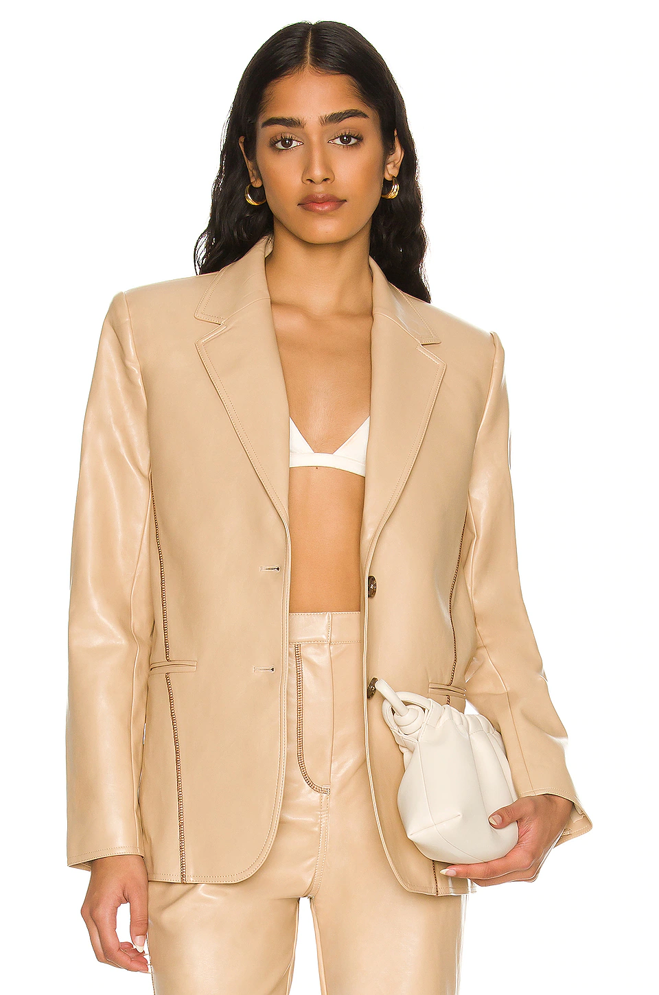L'Academie Leena Blazer In Beige