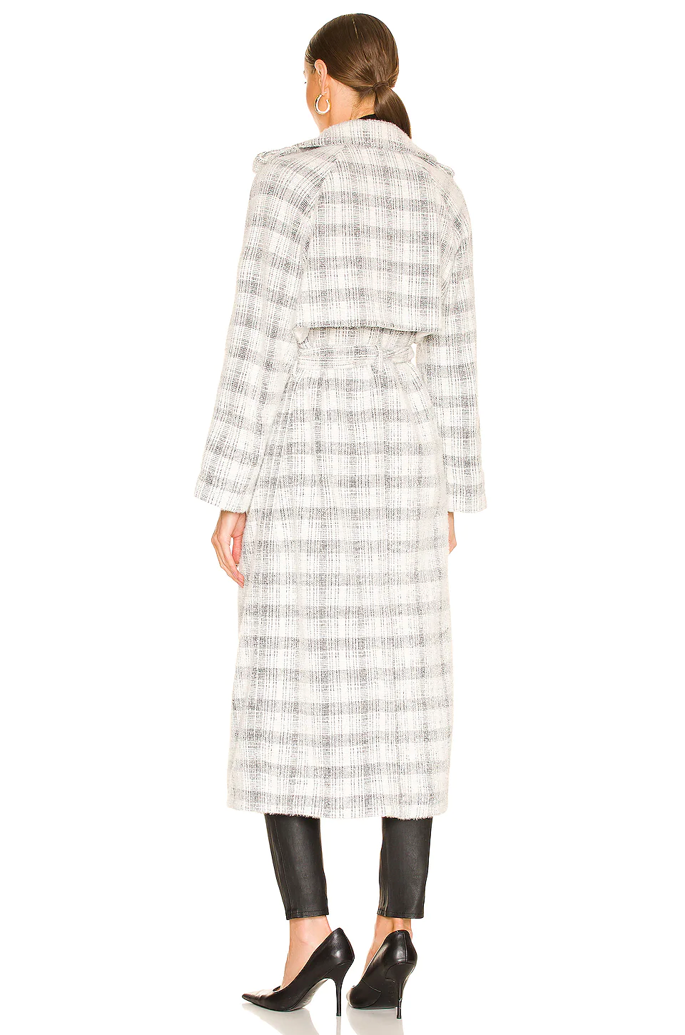 L'Academie Alaia Coat In Black & White 4 L'Academie Alaia Coat In Black & White - Image 4