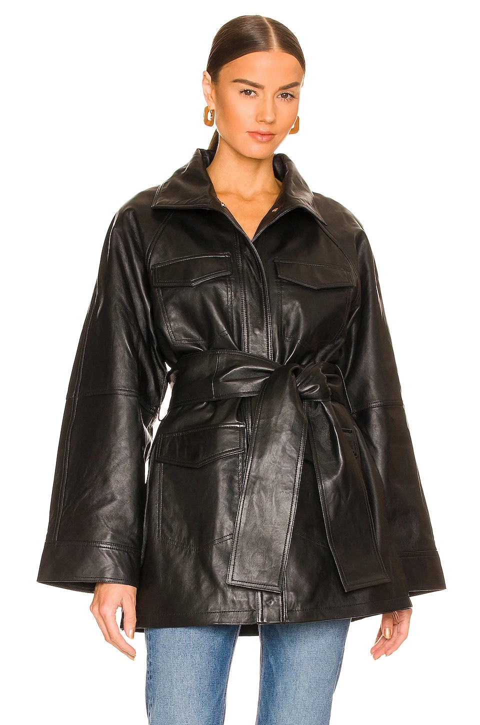 L'Academie The Camillei Jacket In Black 2 L'Academie The Camillei Jacket In Black - Image 2