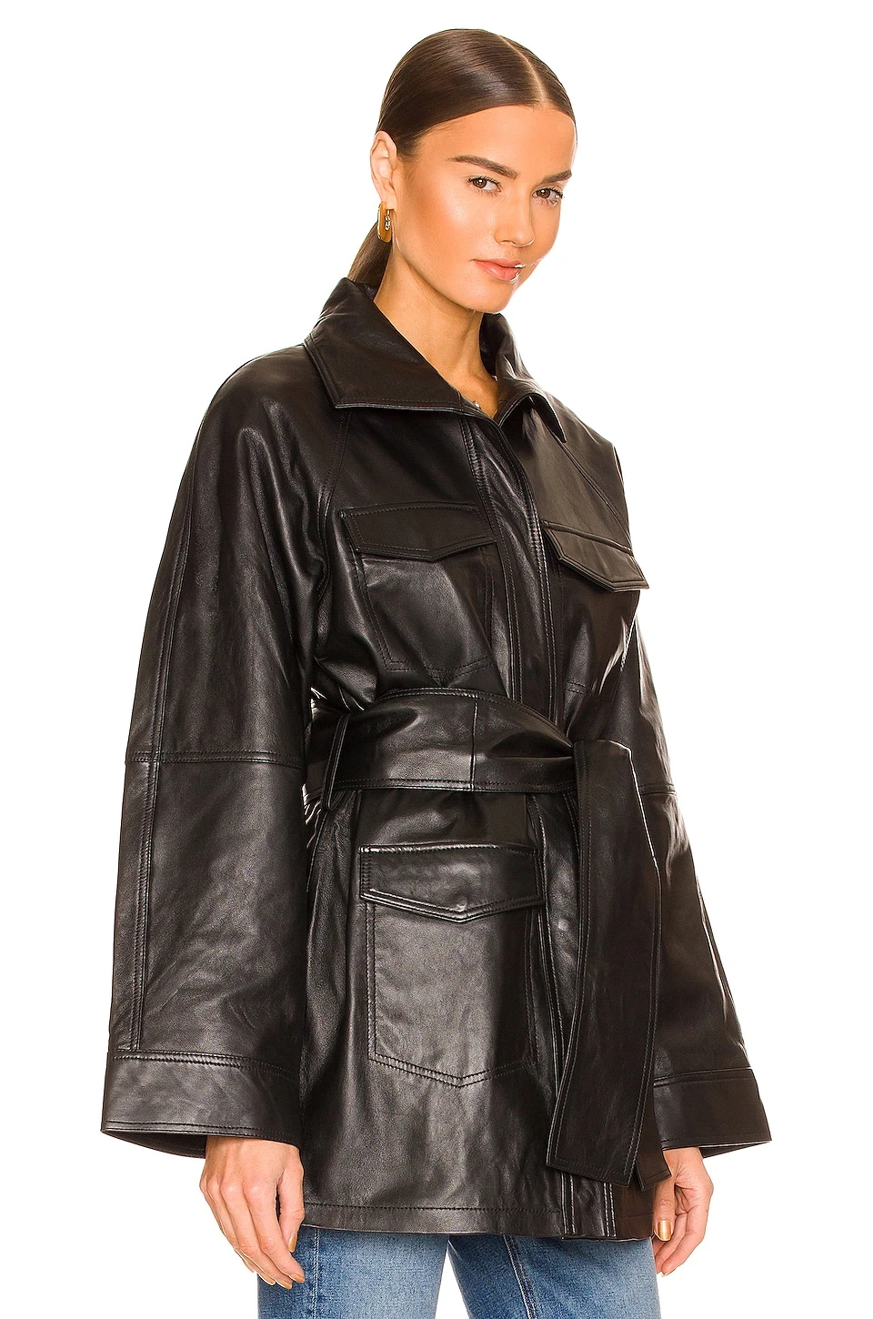 L'Academie The Camillei Jacket In Black 3 L'Academie The Camillei Jacket In Black - Image 3