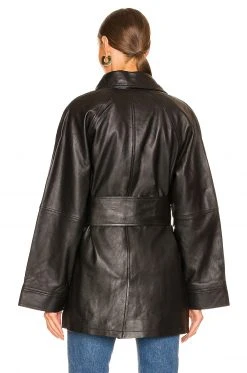 L'Academie The Camillei Jacket In Black 8 L'Academie The Camillei Jacket In Black -L'Academie Sales 2024 LCDE WO163 V4