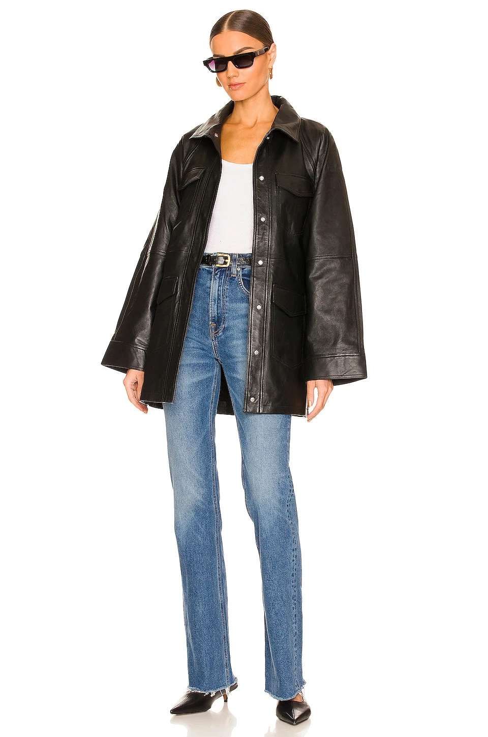 L'Academie The Camillei Jacket In Black 5 L'Academie The Camillei Jacket In Black - Image 5