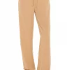 L'Academie Tie Hem Pant In Brown