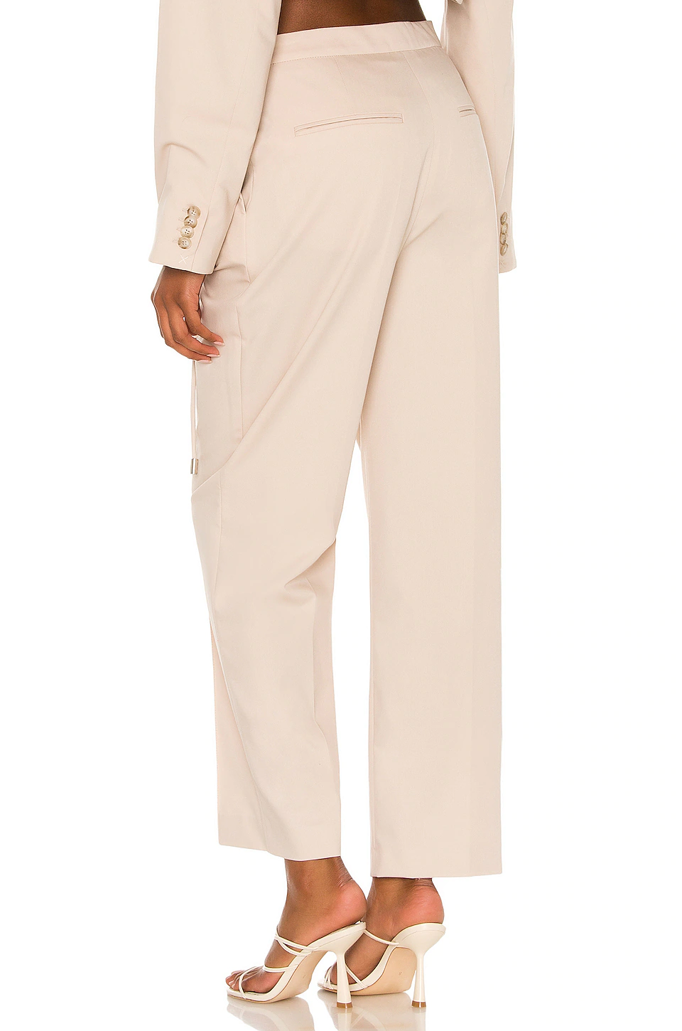 L'Academie Suzetta Pant In Beige 3 L'Academie Suzetta Pant In Beige - Image 3