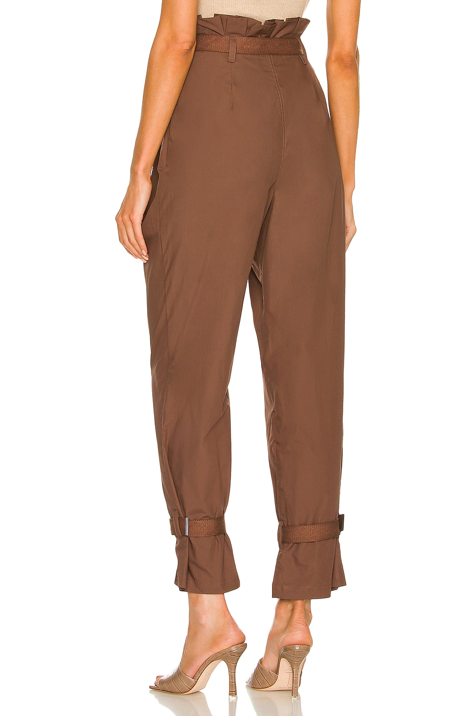 L'Academie The Virgil Pant In Chocolate Brown 3 L'Academie The Virgil Pant In Chocolate Brown - Image 3