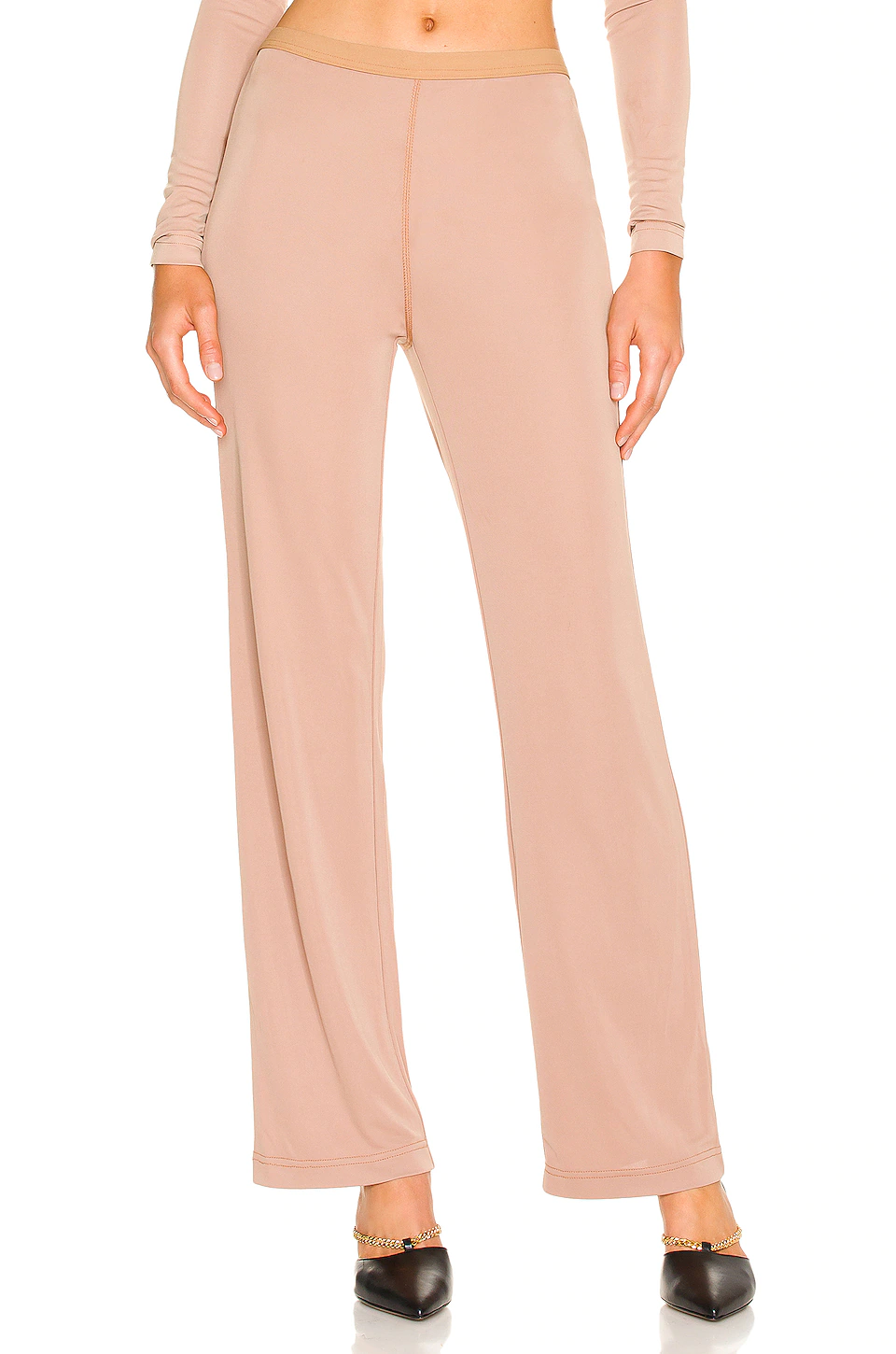 L'Academie Palley Pant In Camel Beige