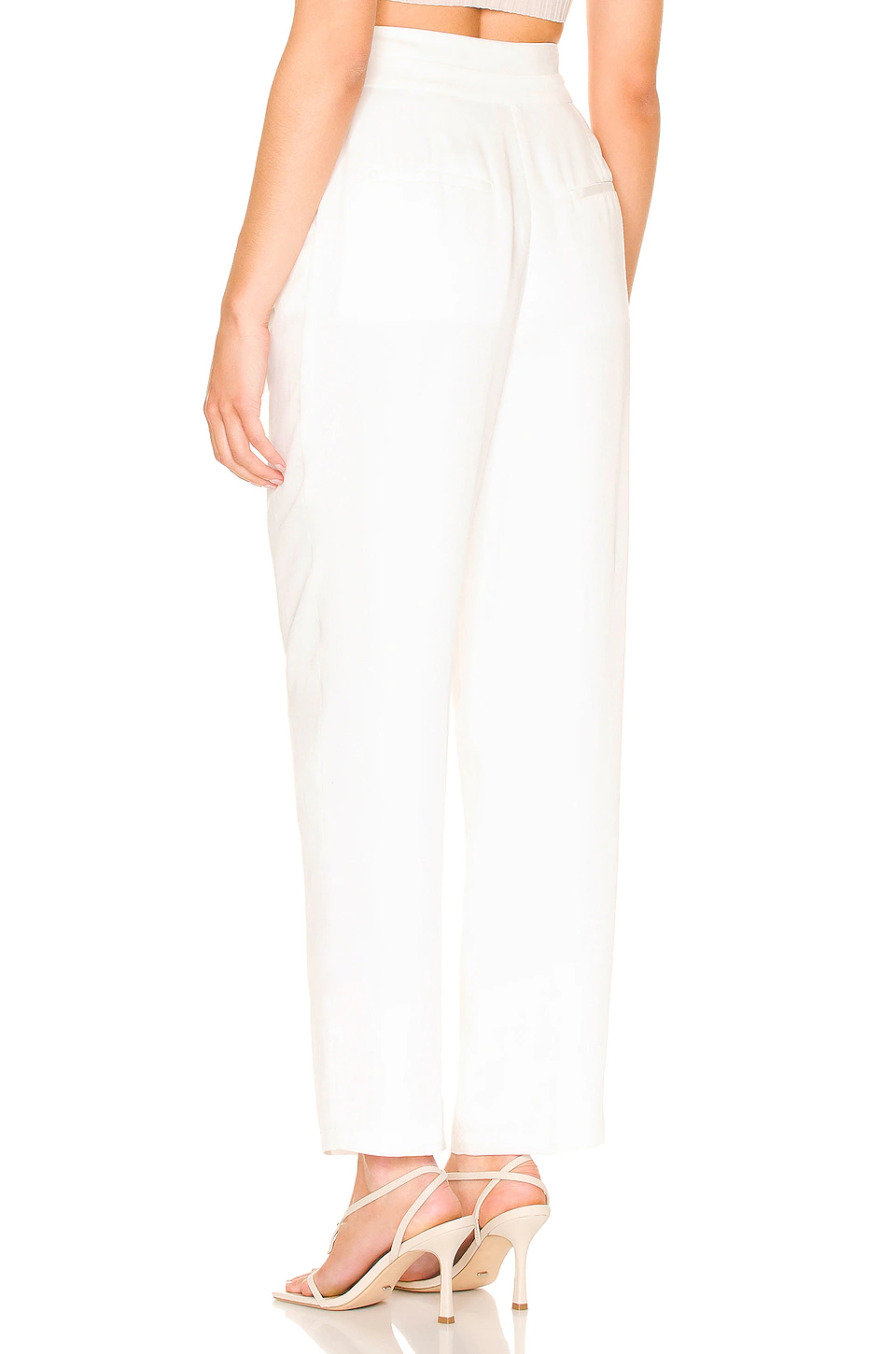 L'Academie Brinley Pant In White 3 L'Academie Brinley Pant In White - Image 3