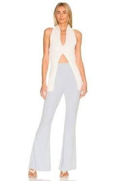 L'Academie Chance Pant In Light Blue 7 L'Academie Chance Pant In Light Blue -L'Academie Sales 2024 LCDE WP221 V4