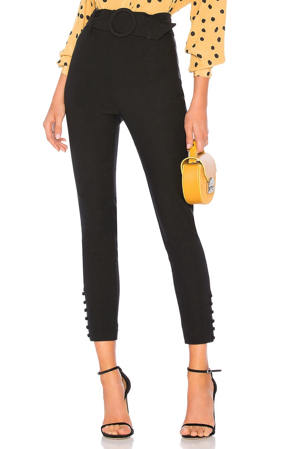 The Ludovica Pant in Black L'Academie The Ludovica Pant In Black -L'Academie Sales 2024 LCDE WP32 V1