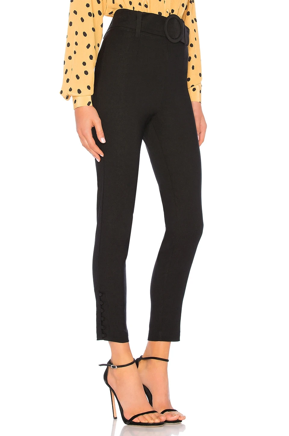 The Ludovica Pant in Black L'Academie The Ludovica Pant In Black -L'Academie Sales 2024 LCDE WP32 V2