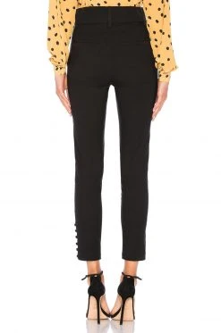 L'Academie The Ludovica Pant In Black 2 L'Academie The Ludovica Pant In Black -L'Academie Sales 2024 LCDE WP32 V3