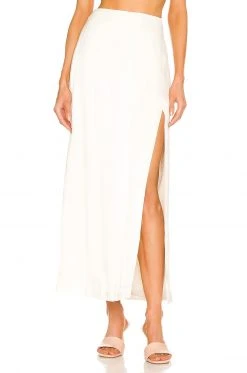 L'Academie Keely Skirt In Ivory