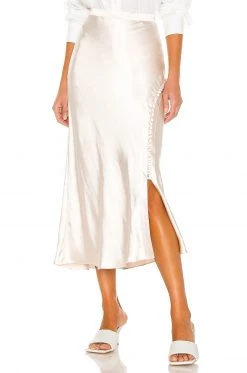 L'Academie Magda Skirt In Ivory