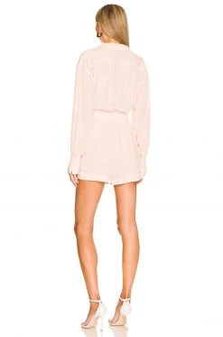 L'Academie The Rayne Romper In Blush 2 L'Academie The Rayne Romper In Blush -L'Academie Sales 2024 LCDE WR28 V3