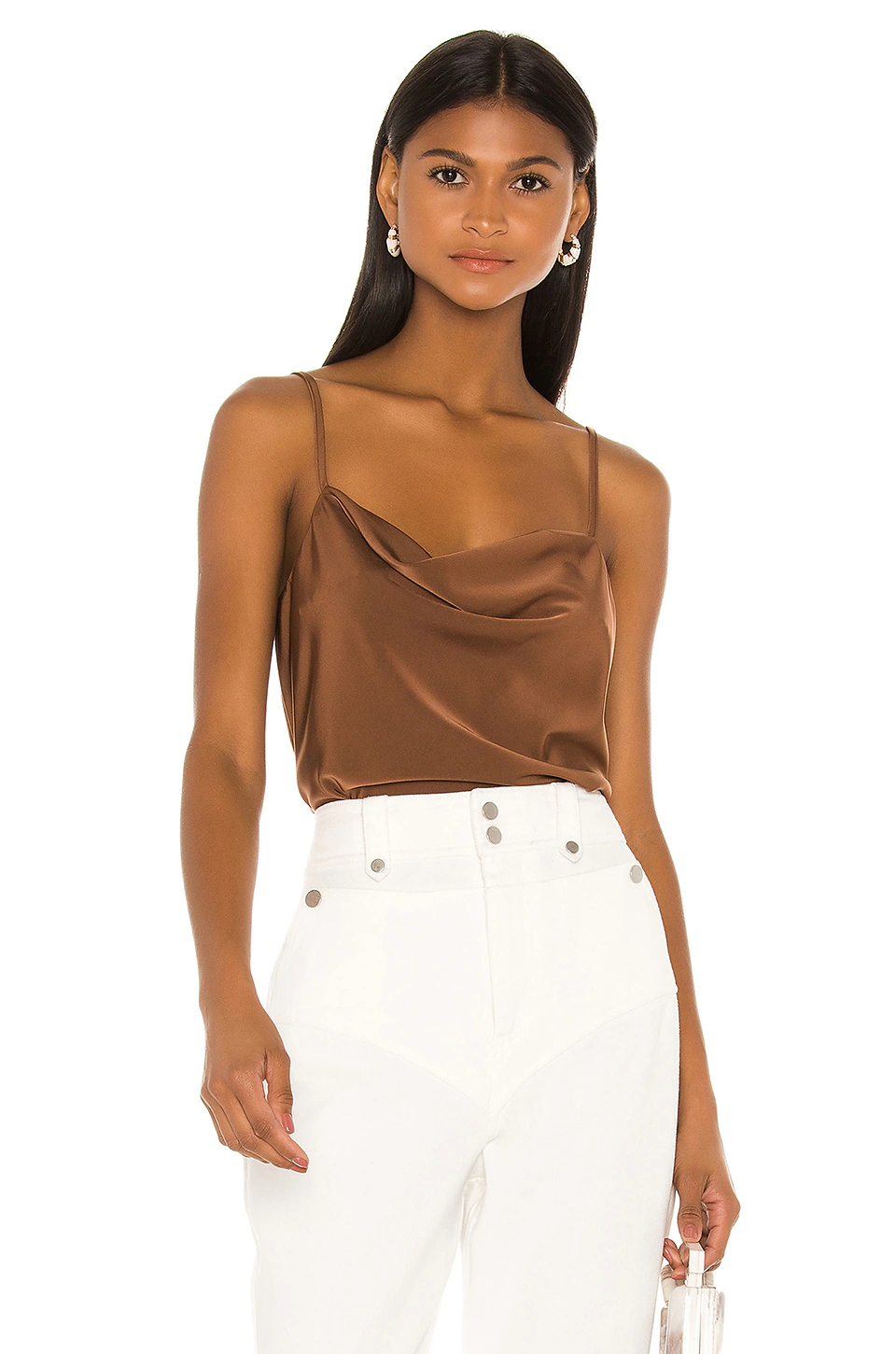 L'Academie Katlyn Top In Brown